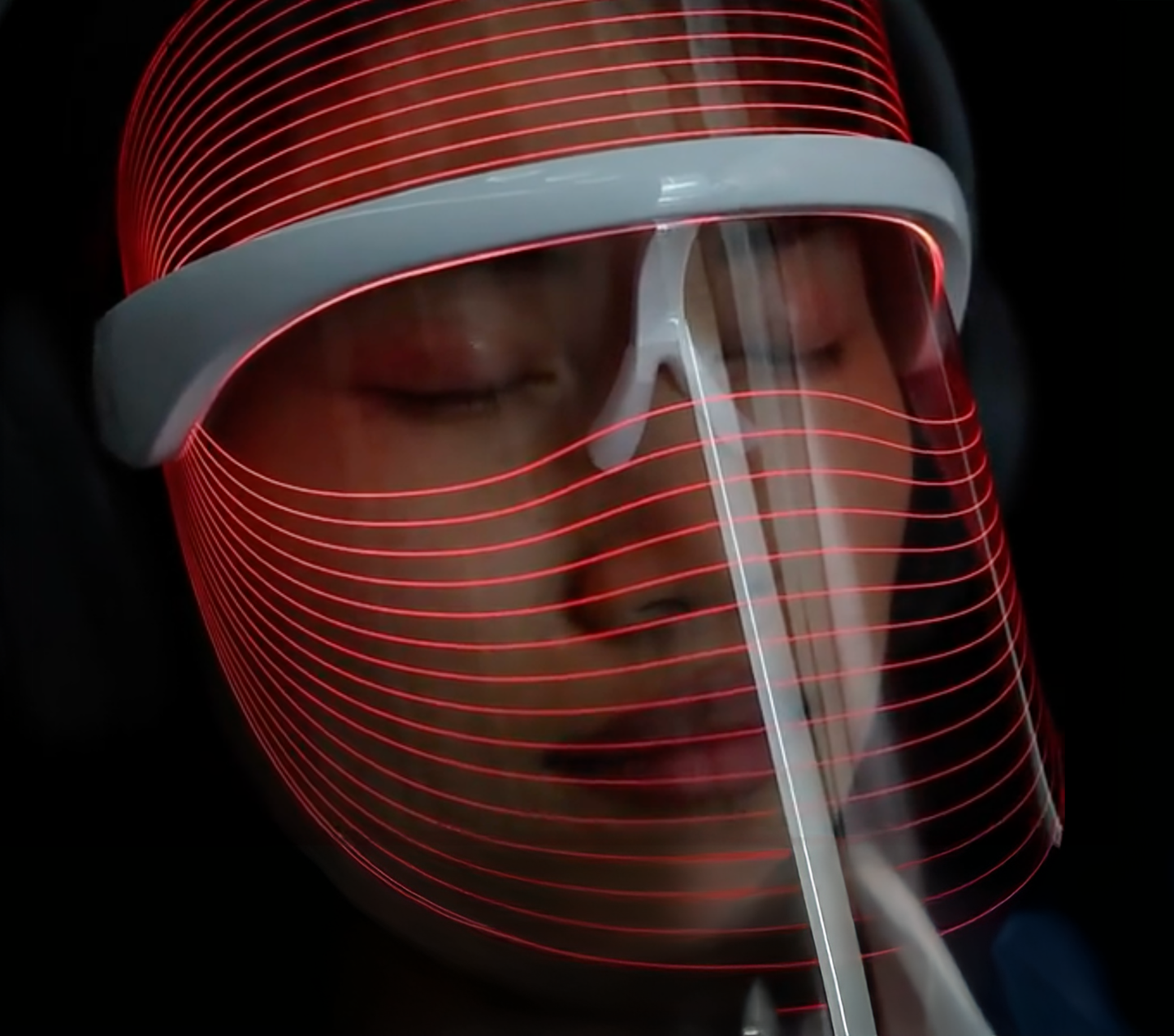 Red-Green-Blue-Yellow (RGBY) Light Therapy Mask